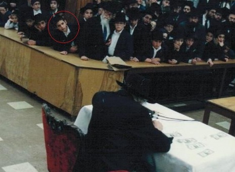 the rebbe and me - with circle.jpg